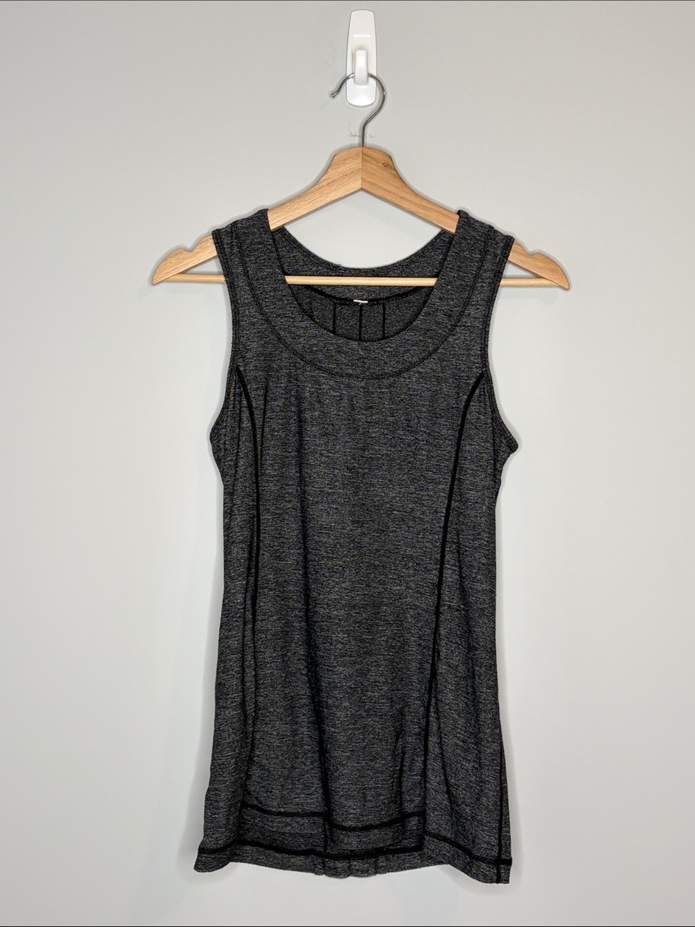 2 for $25 lululemon athletica Dark Heather Gray Sleeveless Tank - Picture 5 of 5